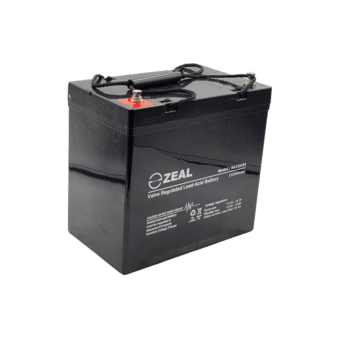 Zeal 12V 55Ah AGM Battery - SA12V55