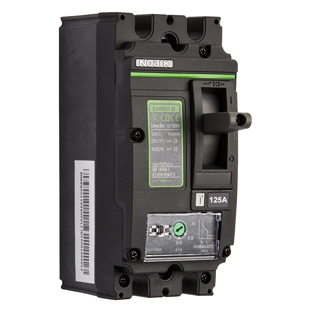Noark 125A 500VDC 2Pole MCCB - 852896 (Ex9MD1B) – DPA Energy