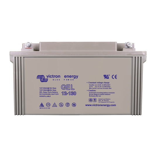 Victron 12V/130Ah (Flag) Gel Deep Cycle Battery - BAT412121104