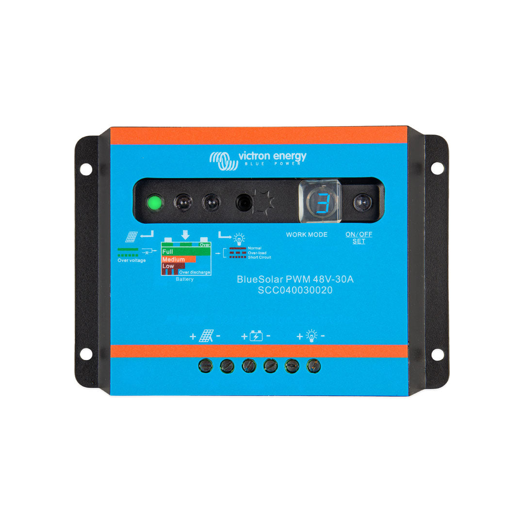 Victron BlueSolar PWM-Light Charge Controller 48V-30A - SCC040030020