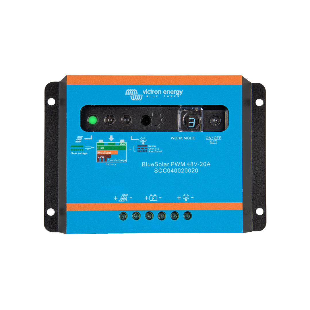 Victron BlueSolar PWM-Light Charge Controller 48V-20A - SCC040020020