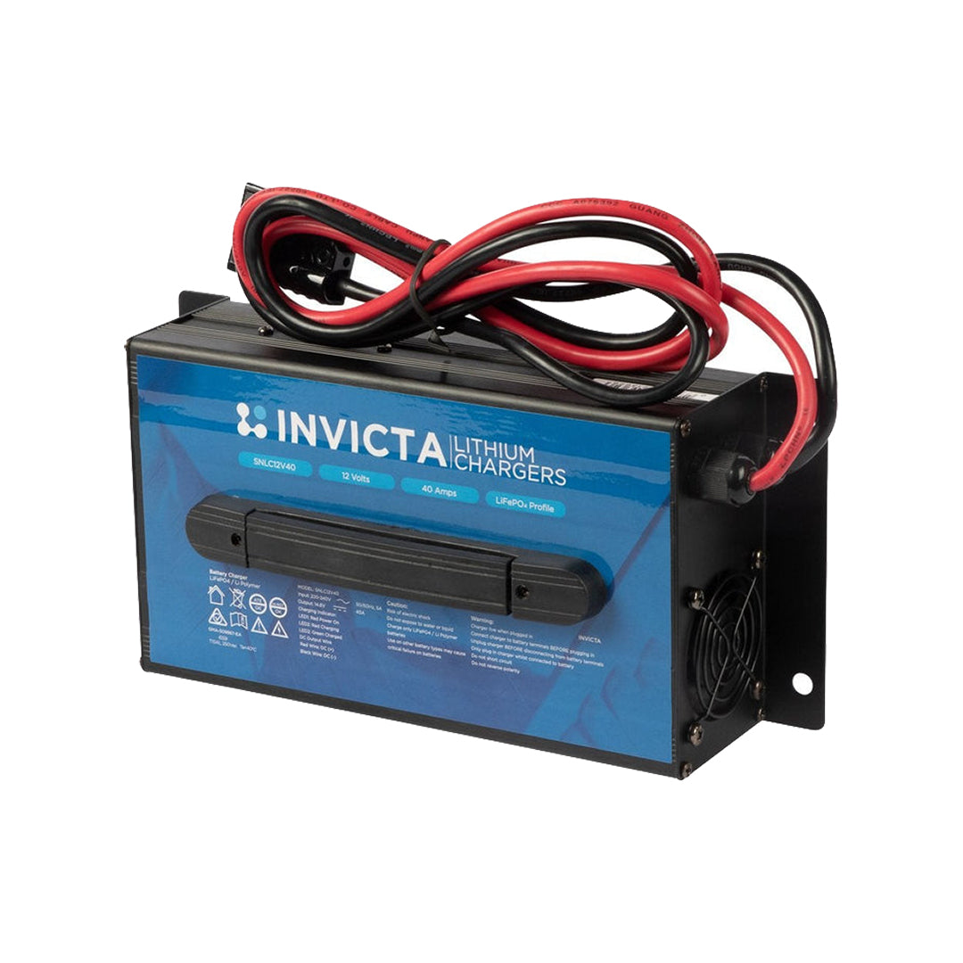 Invicta Lithium Charger 12V 40A - SNLC12V40