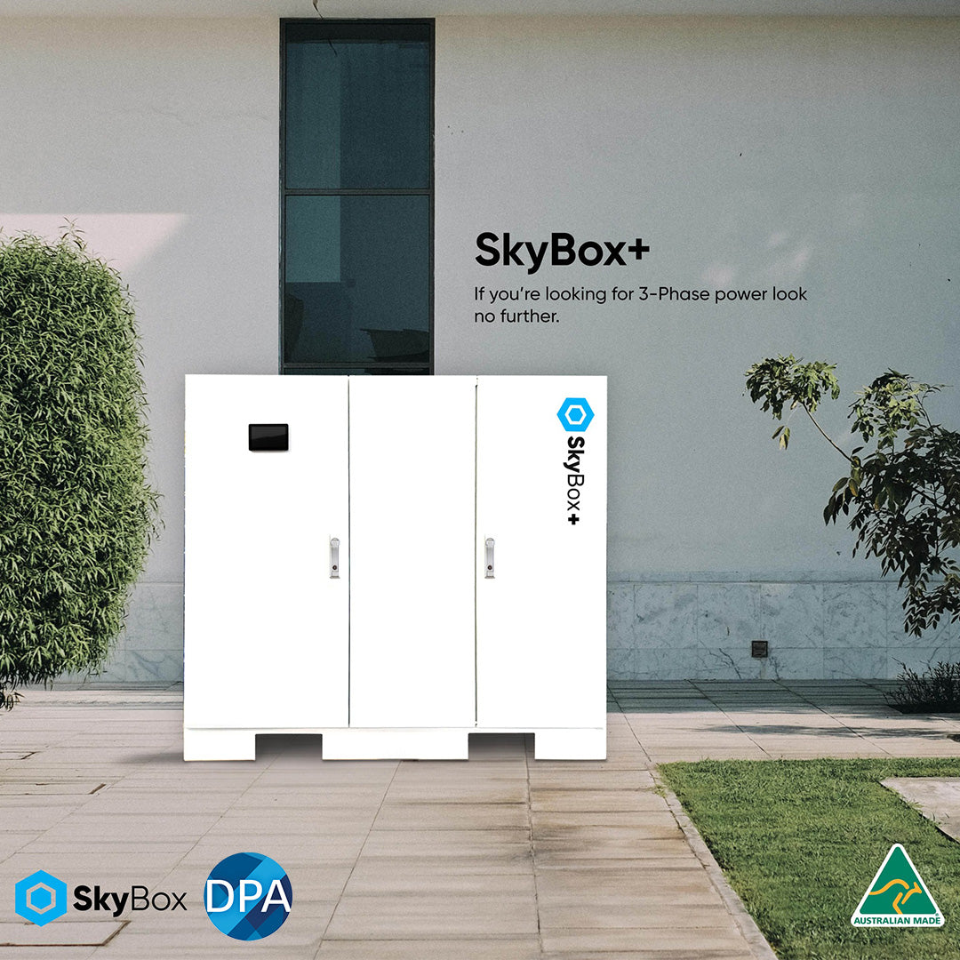 SkyBox+ Hybrid Series 12kW Single Phase Pre-Wired Cabinet (Deye)