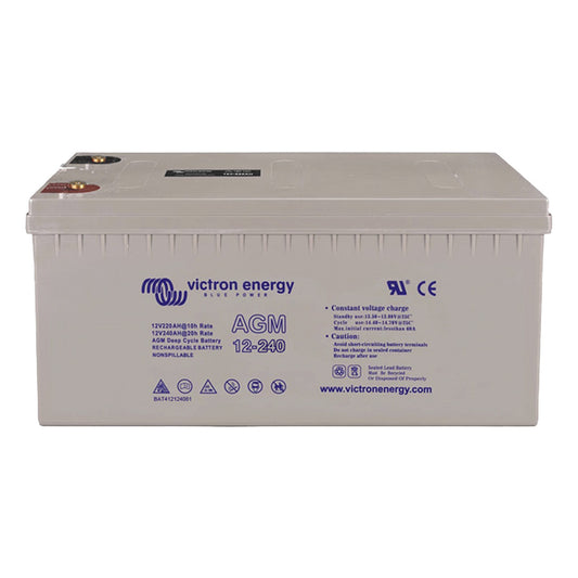 Victron 12V/240Ah (M8 Insert) AGM Deep Cycle Battery - BAT412124081