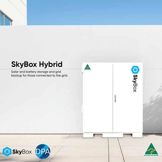 SkyBox Hybrid Series 8kW Pre-Wired Cabinet (Deye)