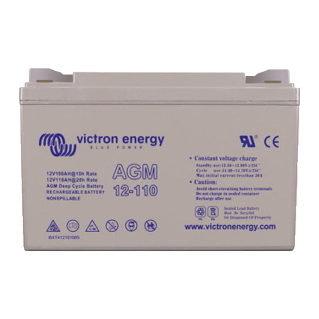 Victron 12V/110Ah (M8 Insert) AGM Deep Cycle Battery - BAT412101085