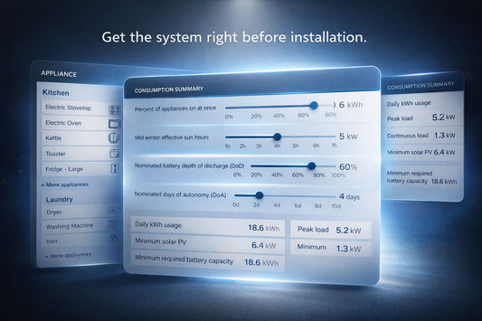 Getting Off-Grid System Sizing Right