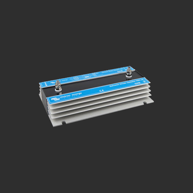 Battery isolators for dual-battery, charging & load management