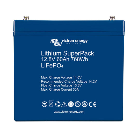 Victron Lithium SuperPack 12,8V/60Ah (M6) - BAT512060705