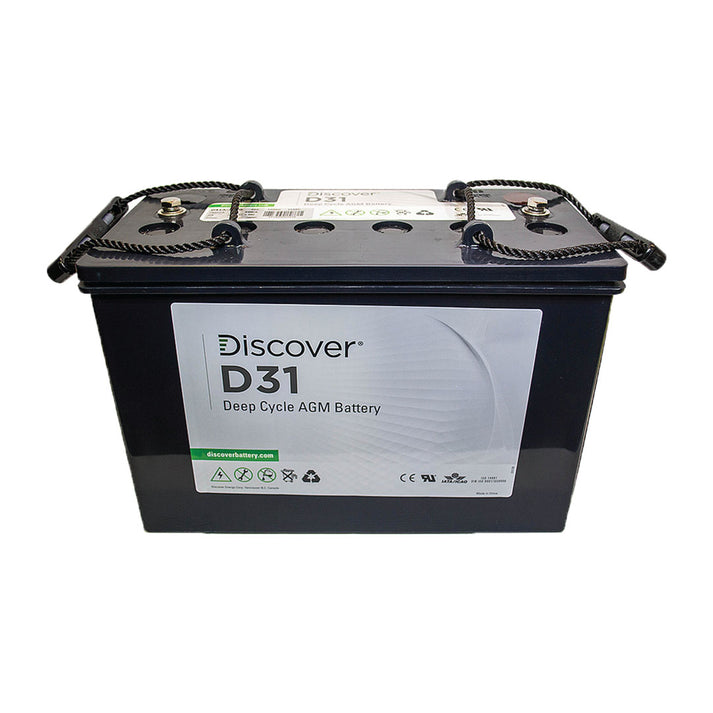 Discover D31A 12V 120Ah Deep Cycle AGM Battery - D31A-120D – DPA Energy