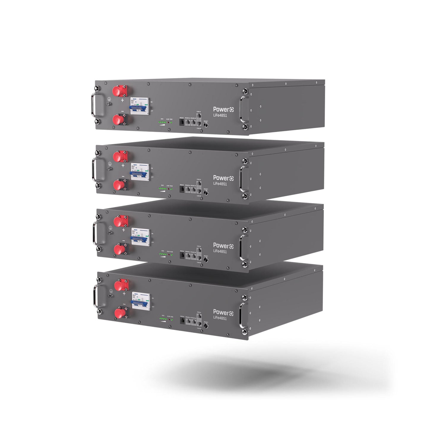 PowerPlus Energy LiFe 51.2VDC 5.1kWh LFP Managed Battery - LiFe4851