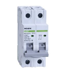 Noark 40A 500VDC 2 pole MCB Ex9BN - N90124
