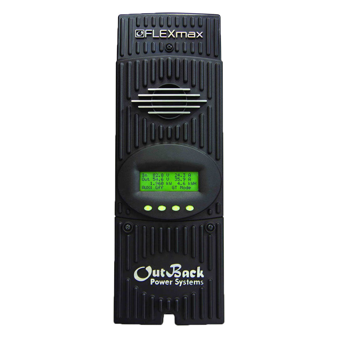 OutBack Power FLEXmax 80Amp MPPT Solar Charge Controller - FM80-150VDC ...