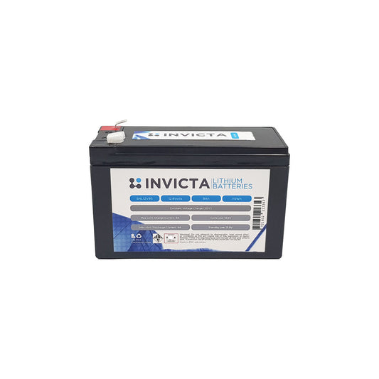 Invicta Lithium 12V 9Ah Lifepo4 Battery - SNL12V9S
