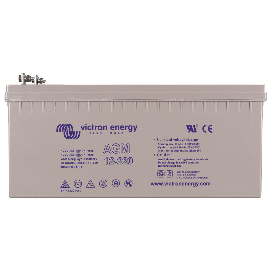 Victron 12V/220Ah (Flag) AGM Deep Cycle Battery - BAT412201084