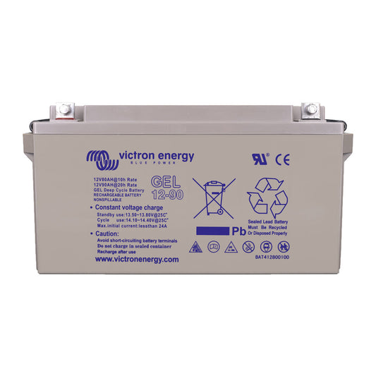 Victron 12V/90Ah (Flag) Gel Deep Cycle Battery -BAT412800104