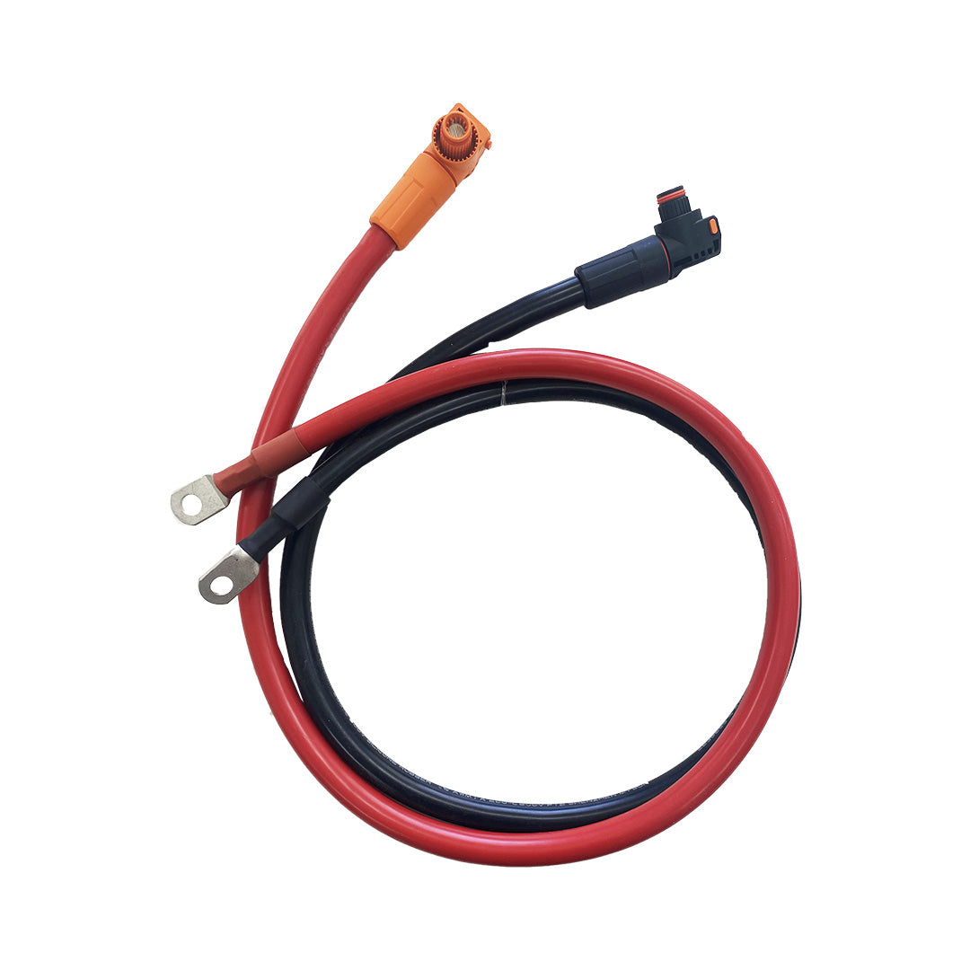 Discover Helios 70mm2 Battery Cable Set (1-POS, 1-NEG, 2/0 Gauge 1.0m) - 950-0070 Lugs M10 (PK1)