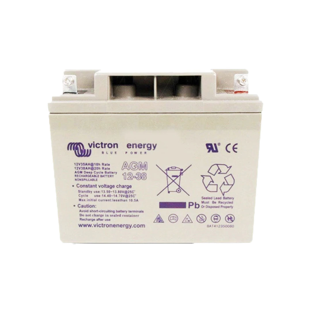 Victron 12V/38Ah (Flag) AGM Deep Cycle Battery - BAT412350084