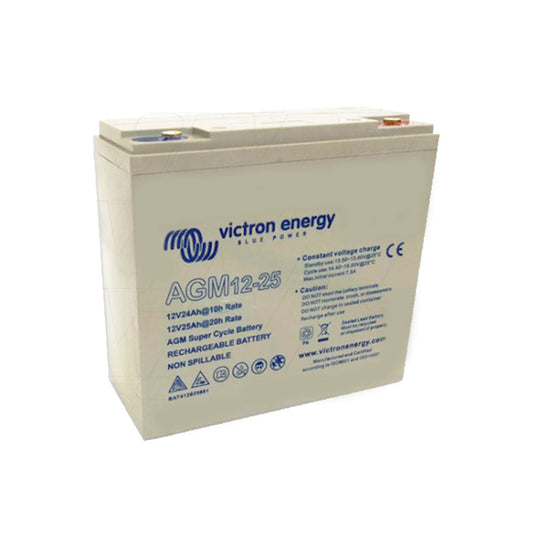 Victron 12V/25Ah (M5 Insert) AGM Super Cycle Battery - BAT412025081