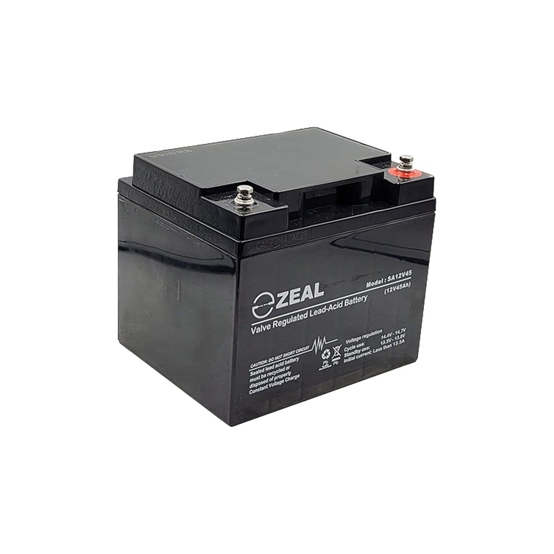 Zeal 12v 45Ah AGM Battery - SA12V45