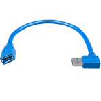 Victron USB ext cable 0,3m one side right angle - ASS060000100